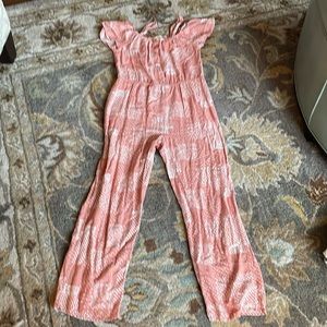 Girls jumpsuit. Size large. Sunset west brand.